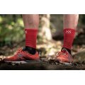 COMPRESSPORT MID COMPRESSION SOCKS black / red