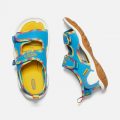 KEEN KNOTCH CREEK OPEN-TOE JR tie dye/vivid blue