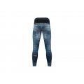 Crazy Idea Fuseaux Umbolt Printed Man print light jeans