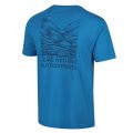 Inov-8 GRAPHIC TEE &quot;Footprint&quot; M blue