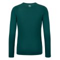 Ortovox 185 Merino Brand Outline Long Sleeve W dark pacific