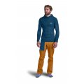 Ortovox Merino Thermovent Hoody M petrol blue