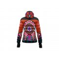 Crazy Idea Jacket Crows Woman mandala