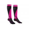 Bridgedale Ski Midweight Women's black / fluo pink