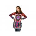 Crazy Idea Dress Spritz Woman mandala