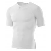 Skins DNAmic Team Mens Top Short Sleeve White + DÁREK DLE VÝBĚRU!