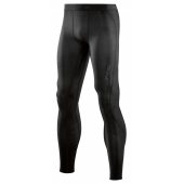 Skins DNAmic Mens Long Tights Black/Black + DÁREK DLE VÝBĚRU!