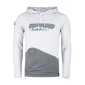 Chillaz Mello Mountain Chain Hoody grey melange + DÁREK DLE VÝBĚRU!