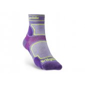 Bridgedale Trail Run UL T2 CS 3/4 Crew Women's purple