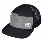 Ortovox LOGO AIR TRUCKER CAP black raven + DÁREK DLE VÝBĚRU!