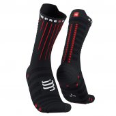 COMPRESSPORT AERO SOCKS black/red + DÁREK DLE VÝBĚRU!