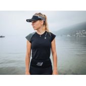 COMPRESSPORT PERFORMANCE SS TSHIRT W black/paradise green + DÁREK DLE VÝBĚRU!