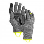 Ortovox FLEECE LIGHT GLOVE M black steel blend + DÁREK DLE VÝBĚRU!