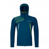 Ortovox PALA HOODED JACKET M petrol blue + DÁREK DLE VÝBĚRU!