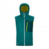 Ortovox PIZ DUAN VEST M pacific green + DÁREK DLE VÝBĚRU!