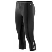 Skins Bio S400 - Thermal Womens Black/Graphite/White 3/4 Tights + DÁREK DLE VÝBĚRU!