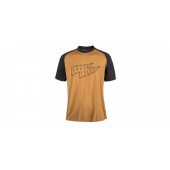 SENSOR FT MEN'S HORIZON SHORT SLEEVE TEE golden/black + DÁREK DLE VÝBĚRU!