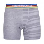 Ortovox 185 ROCK'N'WOOL BOXER M grey blend + DÁREK DLE VÝBĚRU!