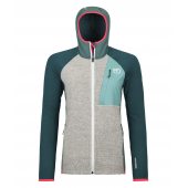 Ortovox Fleece Gp Classic Knit Hoody W arctic grey + DÁREK DLE VÝBĚRU!