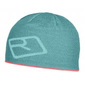 Ortovox Merino Logo Knit Beanie ice waterfall + DÁREK DLE VÝBĚRU!