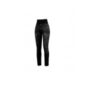 Crazy Idea Pant Sound Woman print jeans black + DÁREK DLE VÝBĚRU!