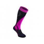 Bridgedale Ski Midweight Women's black / fluo pink