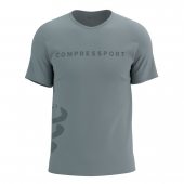 COMPRESSPORT LOGO SS TSHIRT M alloy/steel gray + DÁREK DLE VÝBĚRU!