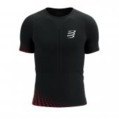 COMPRESSPORT RACING SS TSHIRT M black/high risk red + DÁREK DLE VÝBĚRU!