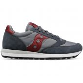 SAUCONY JAZZ ORIGINAL grey/dark red S2044-674 + DÁREK DLE VÝBĚRU!