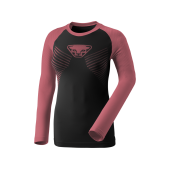 Dynafit SPEED DRYARN W L/S TEE dark rose + DÁREK DLE VÝBĚRU!