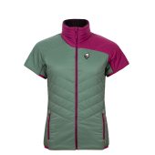 High Point TELOS LADY DOWN T-SHIRT khaki/magenta + DÁREK DLE VÝBĚRU!