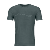 Ortovox 150 Cool Mountain T-shirt M dark arctic grey + DÁREK DLE VÝBĚRU!