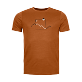 Ortovox 150 Cool Peak Focus T-Shirt M bristle brown + DÁREK DLE VÝBĚRU!