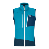 Ortovox Fleece Grid Vest M mountain blue + DÁREK DLE VÝBĚRU!