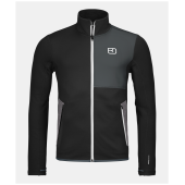 Ortovox FLEECE JACKET M black raven + DÁREK DLE VÝBĚRU!