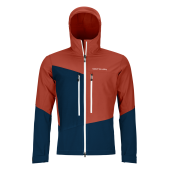 Ortovox Westalpen Softshell Jacket M clay orange + DÁREK DLE VÝBĚRU!