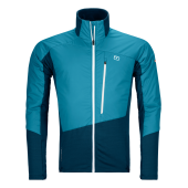 Ortovox Westalpen Swisswool Hybrid Jacket M mountain blue + DÁREK DLE VÝBĚRU!