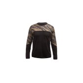 SENSOR FT MEN'S ESCAPE MERINO LONG SLEEVE TEE black/brush + DÁREK DLE VÝBĚRU!