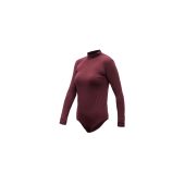 SENSOR MERINO AIR dámské body dl.rukáv port red + DÁREK DLE VÝBĚRU!