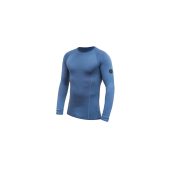 SENSOR MERINO AIR pánské triko dl.rukáv riviera blue + DÁREK DLE VÝBĚRU!