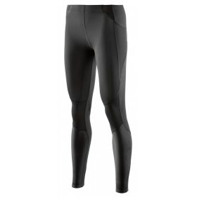 Skins A400 Womens Long Tights Skyscraper Black