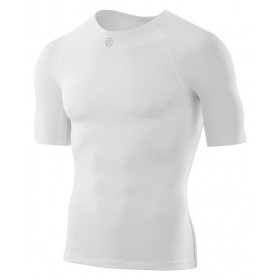 Skins DNAmic Team Mens Top Short Sleeve White