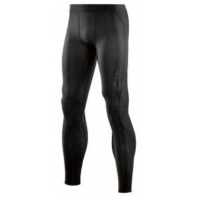 Skins DNAmic Mens Long Tights Black/Black