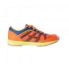 Salming Speed Shoe Kid laces shocking orange