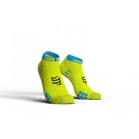 COMPRESSPORT PRO RACING SOCKS V3.0 RUN LOW fluo yellow