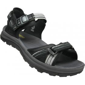 KEEN TERRADORA II OPEN TOE SANDAL LEATHER W black/magnet