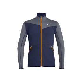 Salewa PUEZ HYBRID PL M FULL-ZIP navy blazer