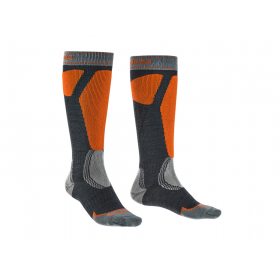 Bridgedale Ski Easy On gunmetal/orange