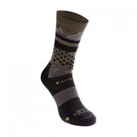 Inov-8 F-LITE CREW SOCK black/hkaki camo