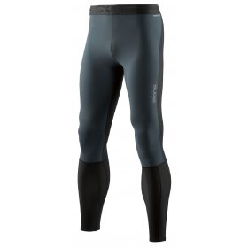 Skins DNAmic Thermal Windproof Mens Long Tights black/charcoal